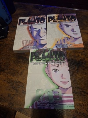 Pluto Manga Band 1-3 Naoki Urasawa