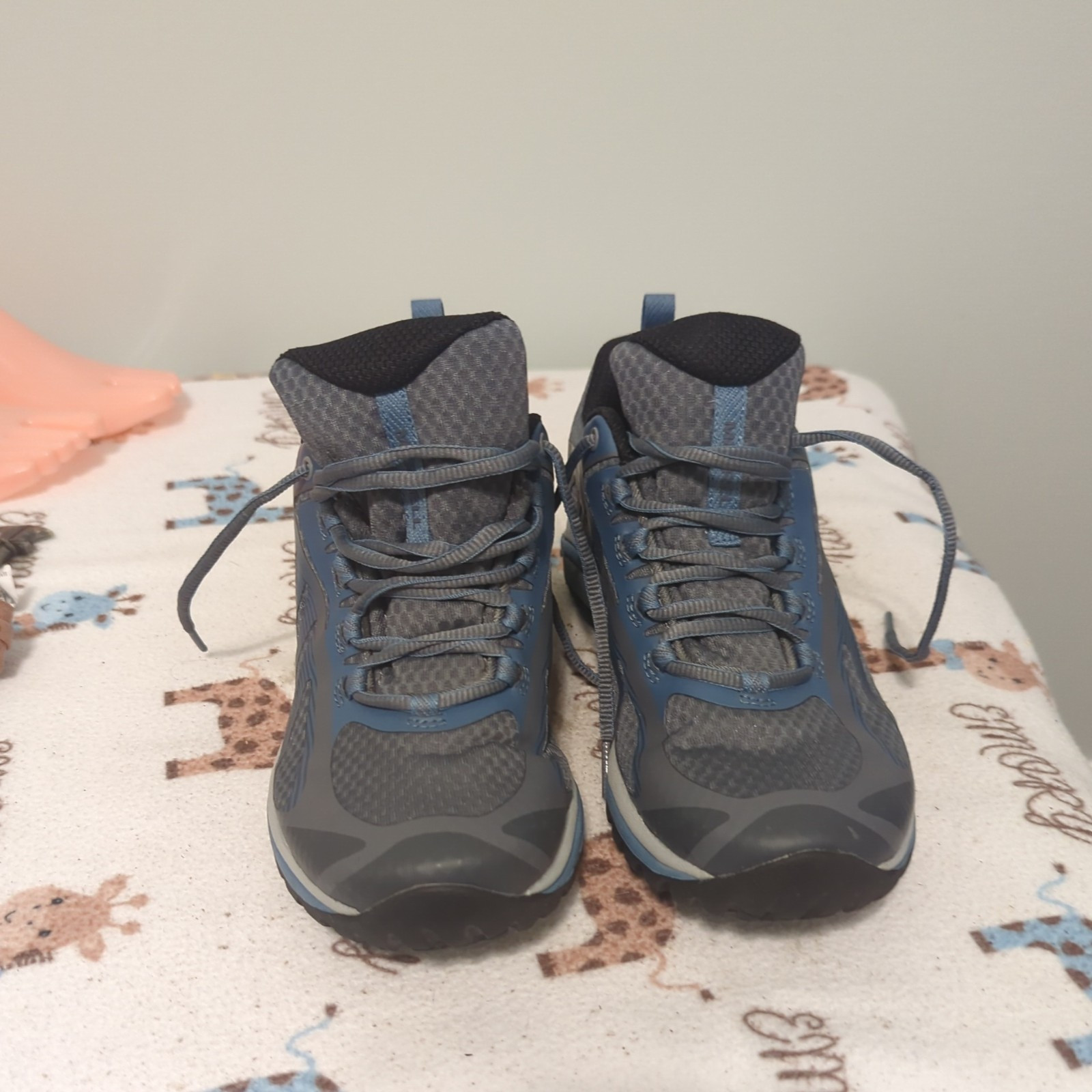 Merrell J034434 Siren Edge 3 Scarpe da Escursionismo per Donna 8.M Roccia Pietra Blu