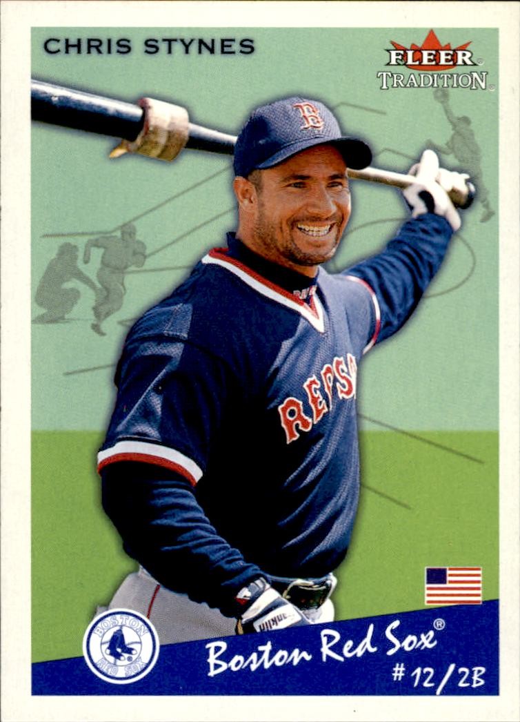 2002 Fleer Tradition #247 Chris Stynes Boston Red Sox