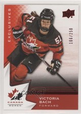 2020 Upper Deck Team Canada Juniors Women's WC Exclusives /250 Victoria Bach 0b3