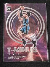2022-23 Donruss Optic #8 Cade Cunningham T-Minus 3...2...1... Pistons