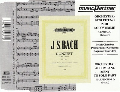 Bach, Js J. S. Bach, Cembalokonzert d-Moll BWV 1052 / Harpsicho (CD) (UK IMPORT)
