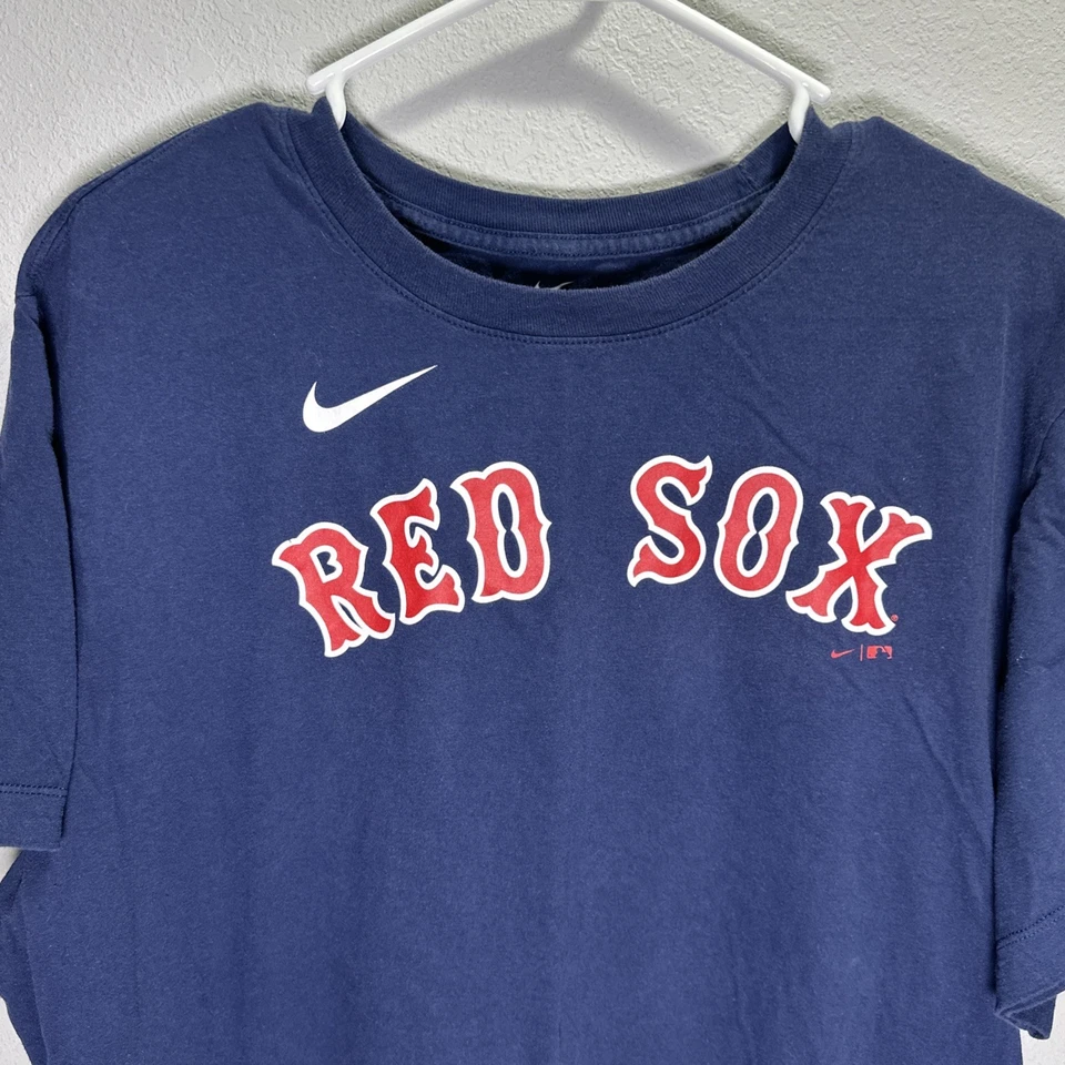 Camisa Nike Boston Red Sox para hombre talla XL azul marino Hernández #5 MLB béisbol Foto 2 de 4