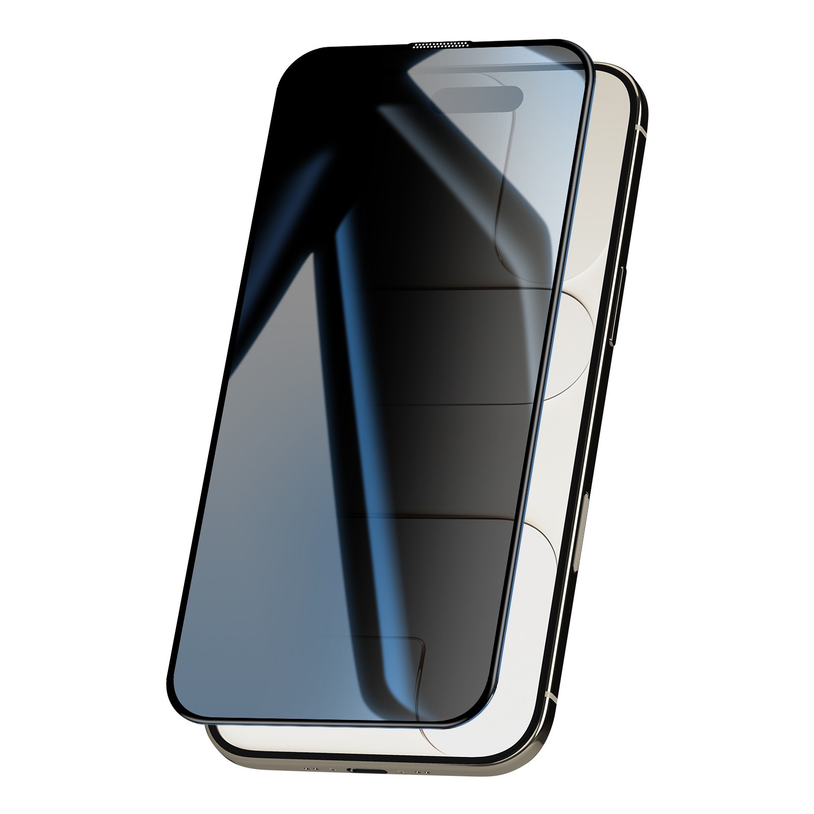 Protection écran premium en verre trempé anti-espion pour iPhone Air Pro