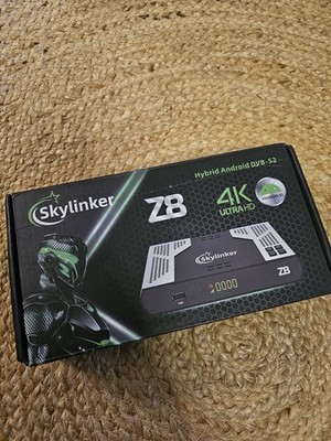 Skylinker Z8 4K Android DVB-S2 Hybrid TV Box 5G Wifi 2+16GB OTT+DVB-S/S2 FTA Dec
