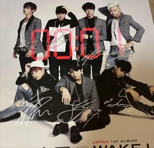 BTS [WAKE UP] All Member Autographed Signed Winning/bonus poster (not for sale)