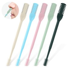 5Pcs 2in1 Nasal Hair Cutter, Double Sided Nose Hair Cutter, Portable 360  Rot...