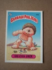 1985 Garbage Pail Kids series 2 One-Eyed Jack #44b GPK OS2 NM