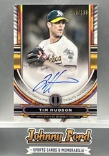 Tim Hudson 2023 Topps Tribute Auto #108/199 Athletics #TA-TH