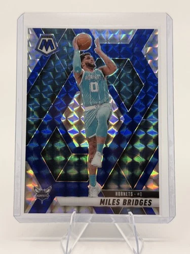 2024-25 Panini Mosaic - Miles Bridges #67 Choice Blue Mosaic Prizm /45