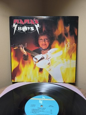Mama's Boys - Self Titled - Vinyl Lp 1984 Jive Records  EX/VG+
