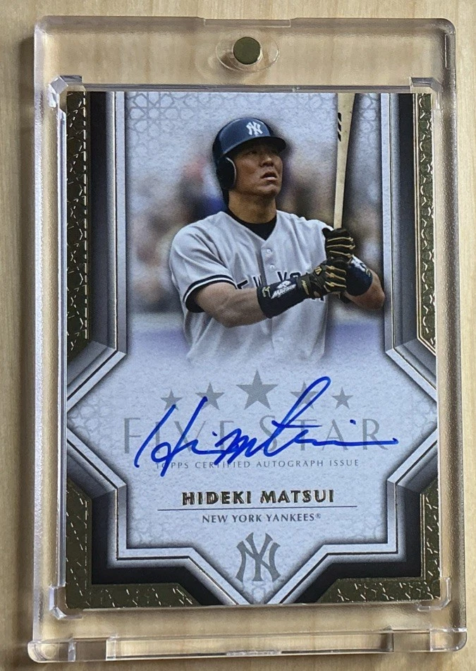 Topps Hideki Matsui New York Yankees Baseball Sports Trading Cards