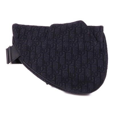 Christian Dior CD Saddle Oblique Shoulder Bag 1ADPO093YKY Canvas