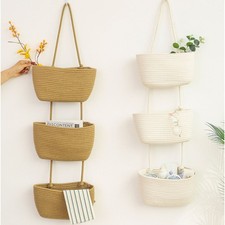 Multipurpose Wall Hanging Storage Basket  Household Decoration