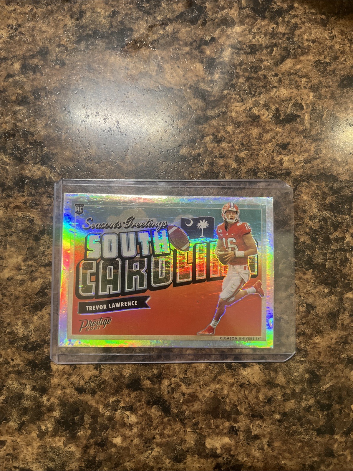 2021 Panini Prestige - Seasons Greetings Trevor Lawrence #SG-1 (RC)