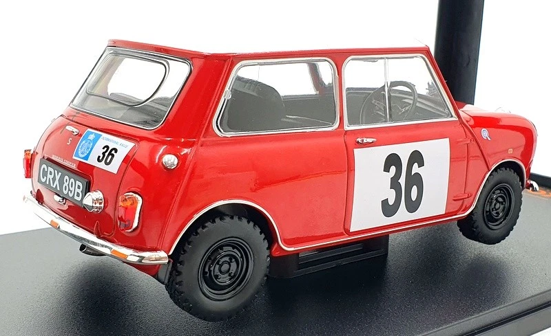 IXO Models 1/18 Scale 18RMC065C - 1965 Mini Cooper S #36 Fall/Crellin - Image 2 of 4
