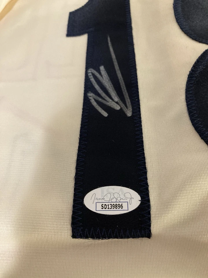 Nolan Schanuel Signed Auto Los Angeles Angels City Connect Jersey #18 JSA COA - Image 2 of 4