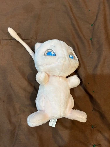 Vintage Pokémon ELECTRONIC MEW 8" Plush STUFFED ANIMAL Toy 1998 working