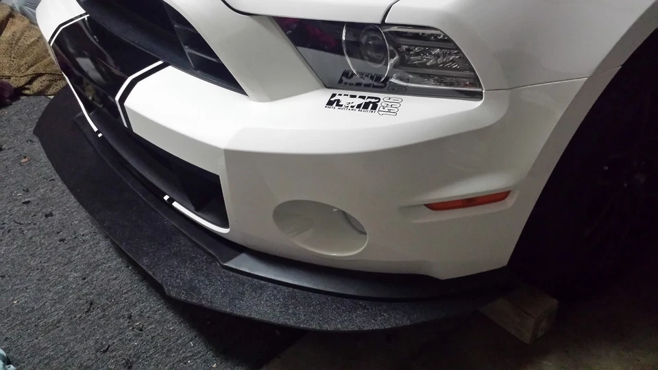 DIVISOR DELANTERO para Shelby GT500 MUSTANGS 2010-2014 + 2 varillas de soporte Longacre Foto 4 de 4