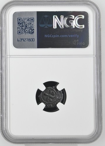 (1309-43) ITALY NAPLES DENARO NGC XF DETAILS - Picture 3 of 5