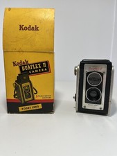 vintage kodak duaflex ii camera with box