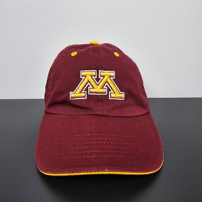 Minnesota Golden Gophers Embroidered Logo Strapback Ladies Fit Hat Cap Minnesota Retro Circle Snapback – The Game Caps main image 4