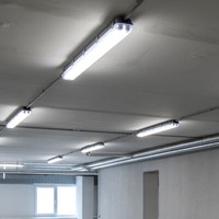 Feuchtraumlampe Wannenleuchte Kellerlampe Led RöHre 120 Cm Werkstattleuchte 5X