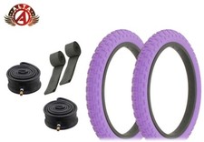ALTA BICYCLE WIRE BEAD 16x2.125 PR COMP III BMX TREAD HEAVYDUTY TUBES & STRIPS