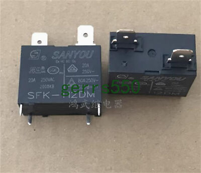 10 pcs New Sanyou relay 4 pin SFK-112DM 12V 20A