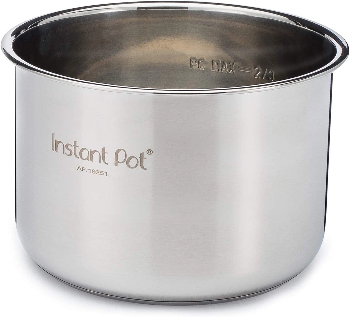 6 Quart Instant Pot IP-POT-SS304-60 Genuine Stainless Steel Inner Cooking Pot