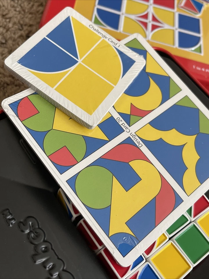 Blue Orange Pixy Cubes Imagination Visual Pattern Building Memory Puzzle Game - Image 4 of 4