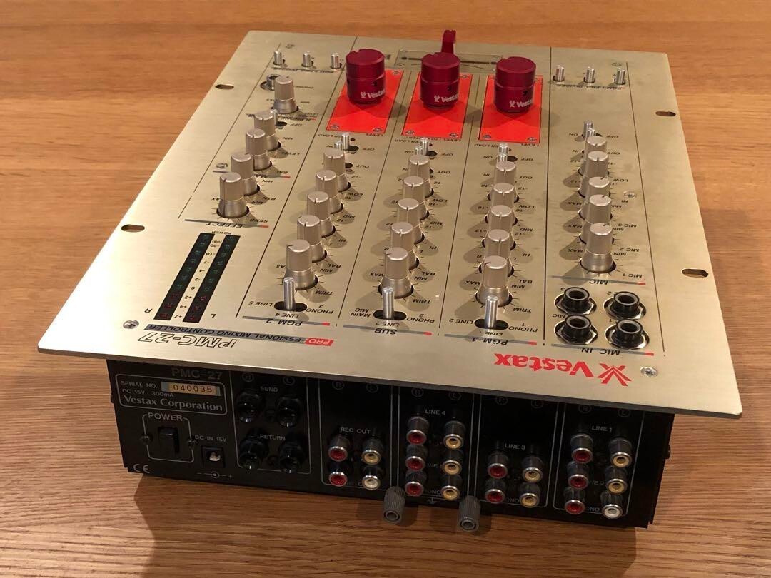 Vestax PMC-27 Mixer Upcycle Custom Rotary Mixer | eBay