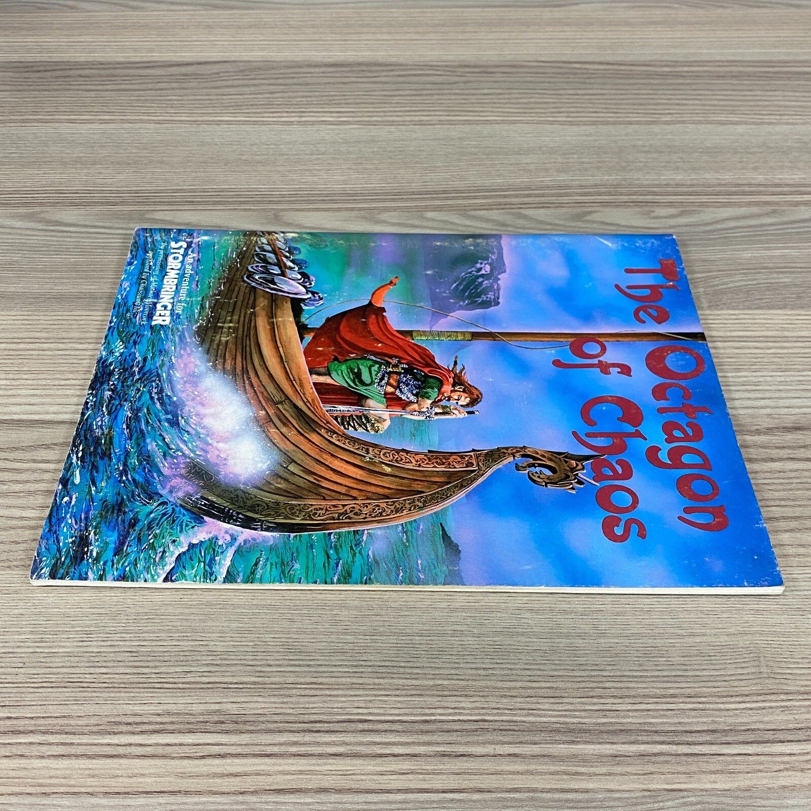 THE OCTAGON OF CHAOS STORMBRINGER ADVENTURE MICHAEL MOORCOCK RPG ROLE-PLAY 1986