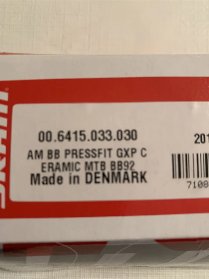 SRAM/Truvativ GXP BB92 Ceramic Bottom Bracket MTB - Image 2 of 4