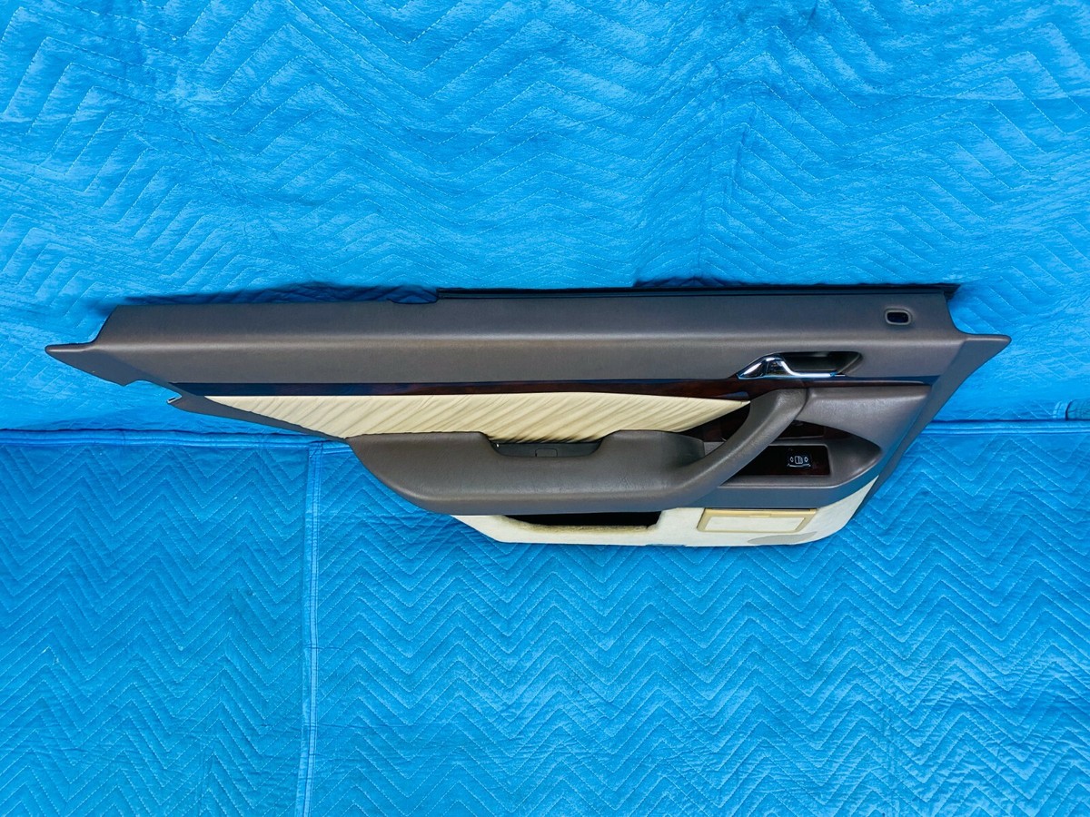 Mercedes W140 S320 Rear Driver Door Interior Trim Panel 1995-1999