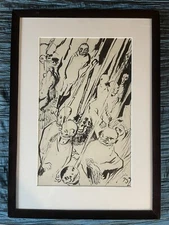 Nicolas Sternberg (1901-1960) - Ink Drawing - Signed - Ghost - 1932