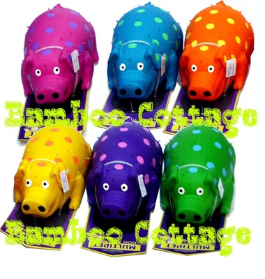 grunting pig dog toy