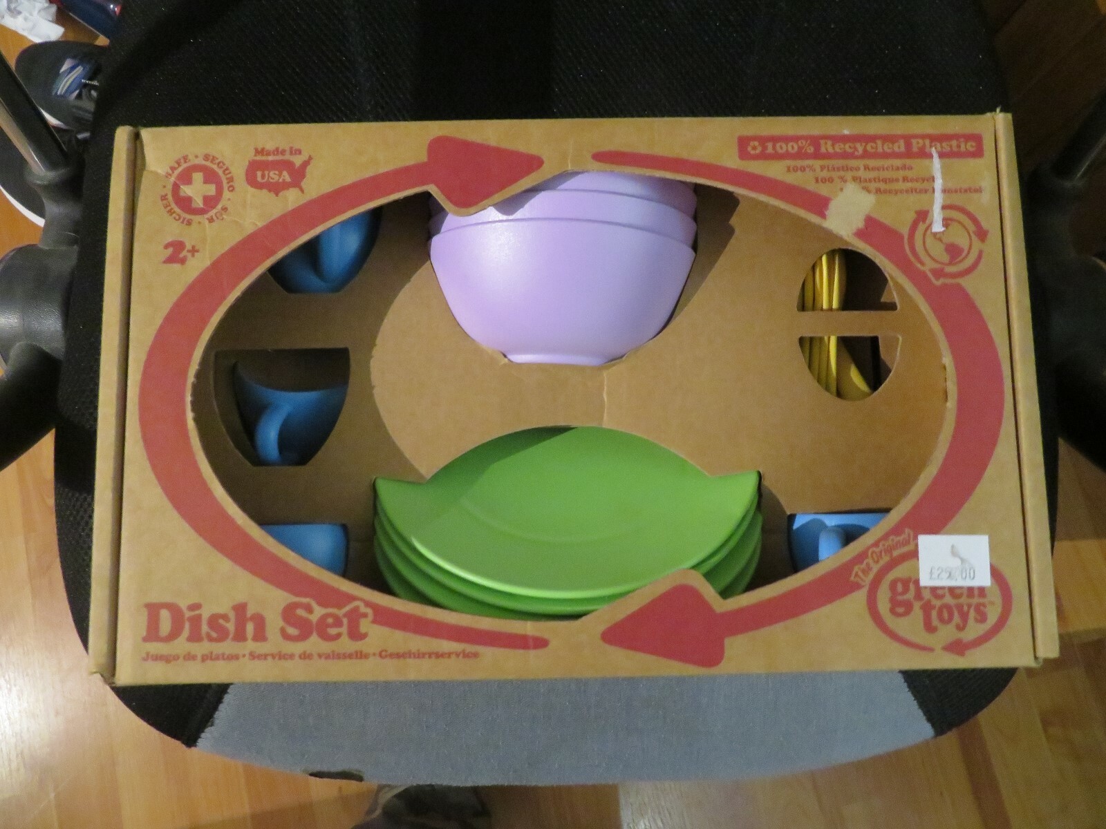 green toys bucket and spade