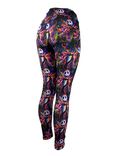 Psychedelic Jack Skellington Leggings 
