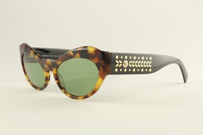 Rare Authentic Versace 4356 5119/87 Tortoise Green 54mm 