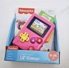 Puppys Adventure pink Hand Held Electronic Toddler Learning Game Works Tested