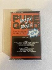 Rock N Roll Pure Gold Volume 15 Cassette Tape 1988 Golden Circle lot
