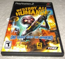 Destroy All Humans (Sony PlayStation 2, 2005) Complete