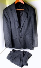 Unlisted Kenneth Cole 2-Piece Suit Set Jacket Blazer Pants Dark Gray R42/W35