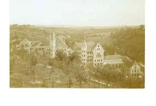 Germany, Rothenburg ob der Tauber, Wildbad vintage citrate print. Vintage G
