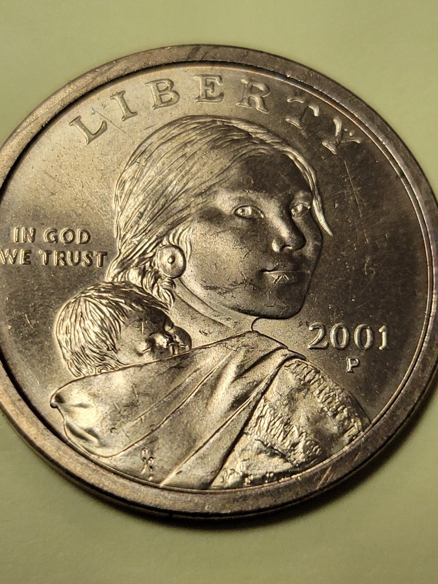 2001 P Sacagawea Dollar, DDO 