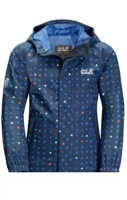 Jack Wolfskin Kinder Wetterschutzjacke  Funktionsjacke Unisex