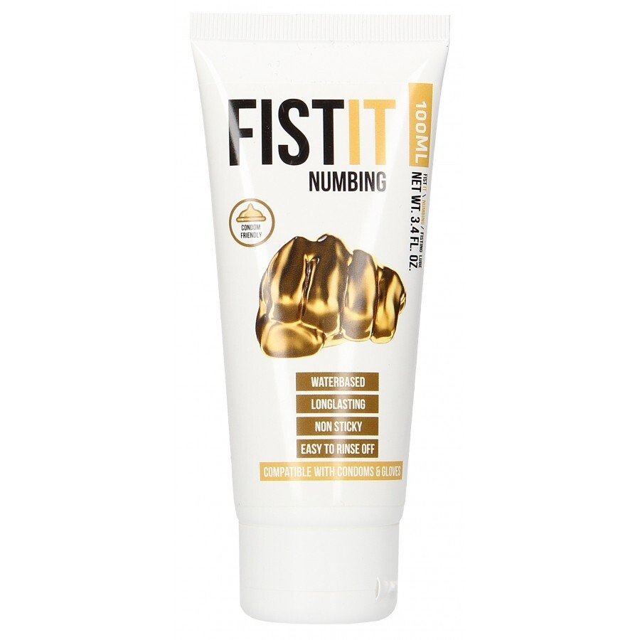 Lubrifiant Intime anal relaxant effet anesthésiant doux : Fist It Numbing gel fisting 100ml