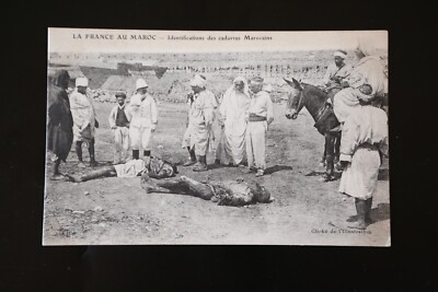 Alte AK Marokko: 21 - Das Leben in der Sahara, Brunnen in den Dünen