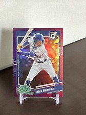 2023 Donruss Alex Ramirez Rated Prospect Holo Purple #49 New York Mets